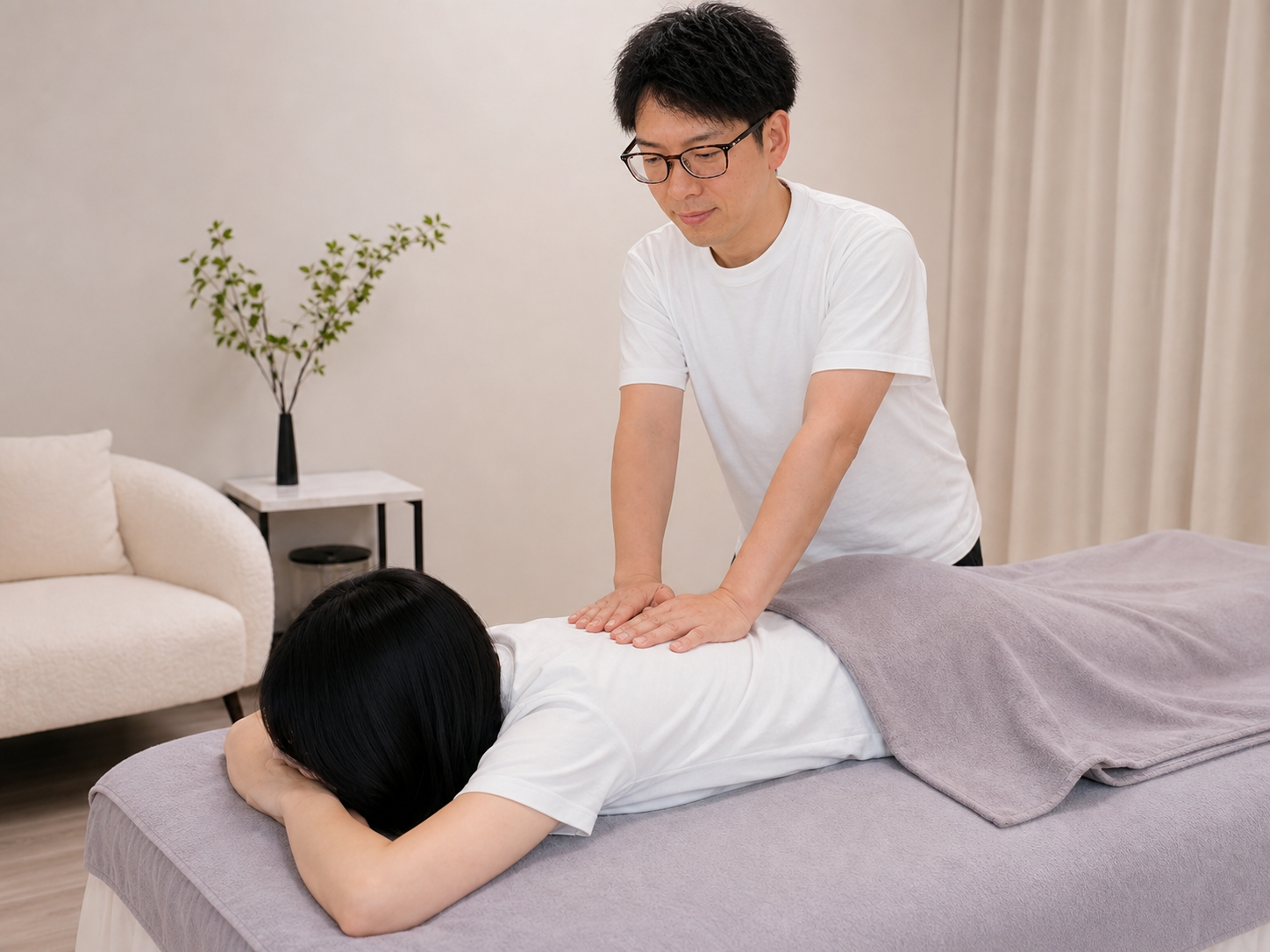深層整体の施術